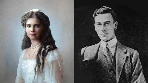 Taip ir neišsipildžiusi romantiška svajonė: Louisas Mountbattenas ir Marija Romanova