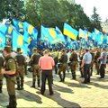Ukrainos parlamentui nubalsavus už didesnę separatistų autonomiją kilo riaušės