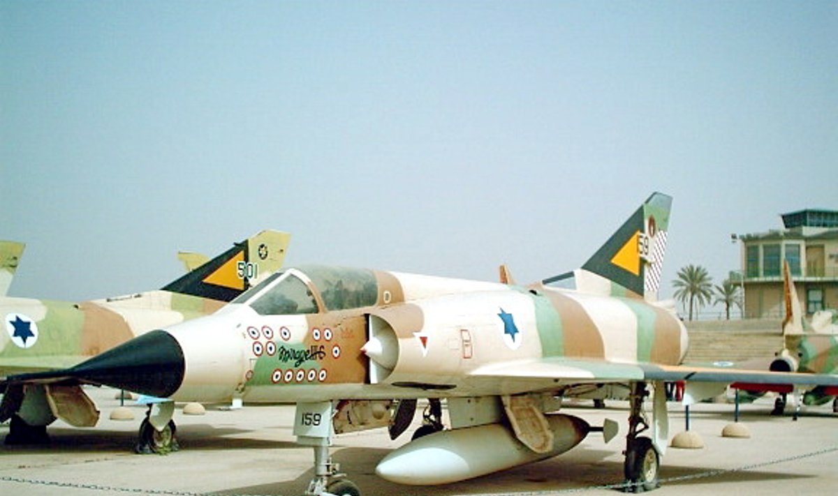 Mirage IIIC Izraelio naikintuvas