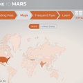 NASA siūlo nusiųsti savo vardą į Marsą