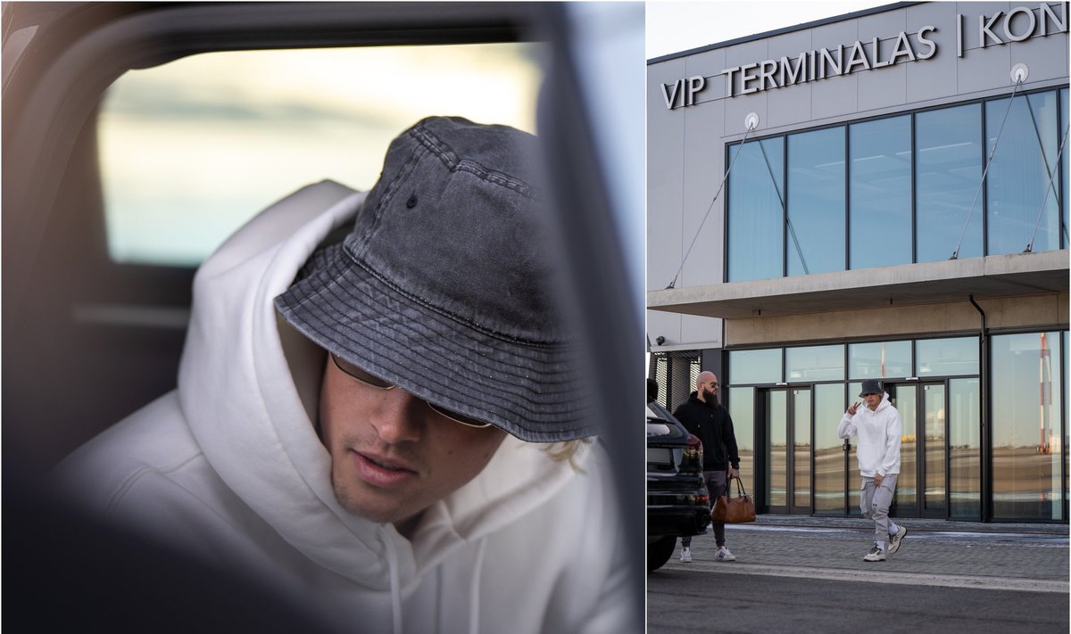 Vilniaus oro uoste užfiksuotas panašus į Justiną Bieberį asmuo /Foto: Universal Music