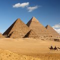 Egipto piramidžių statybos slaptasis ingredientas - vanduo smėlyje?