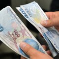Turkijos valiutos liros kursas pasiekė naujas žemumas JAV dolerio atžvilgiu
