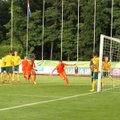 Europos futbolo čempionatas: Lietuvos 19-mečiams lygiosios išsprūdo paskutinėje atakoje