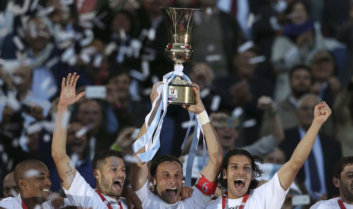 Romos "Lazio" iškovojo Italijos futbolo taurę
