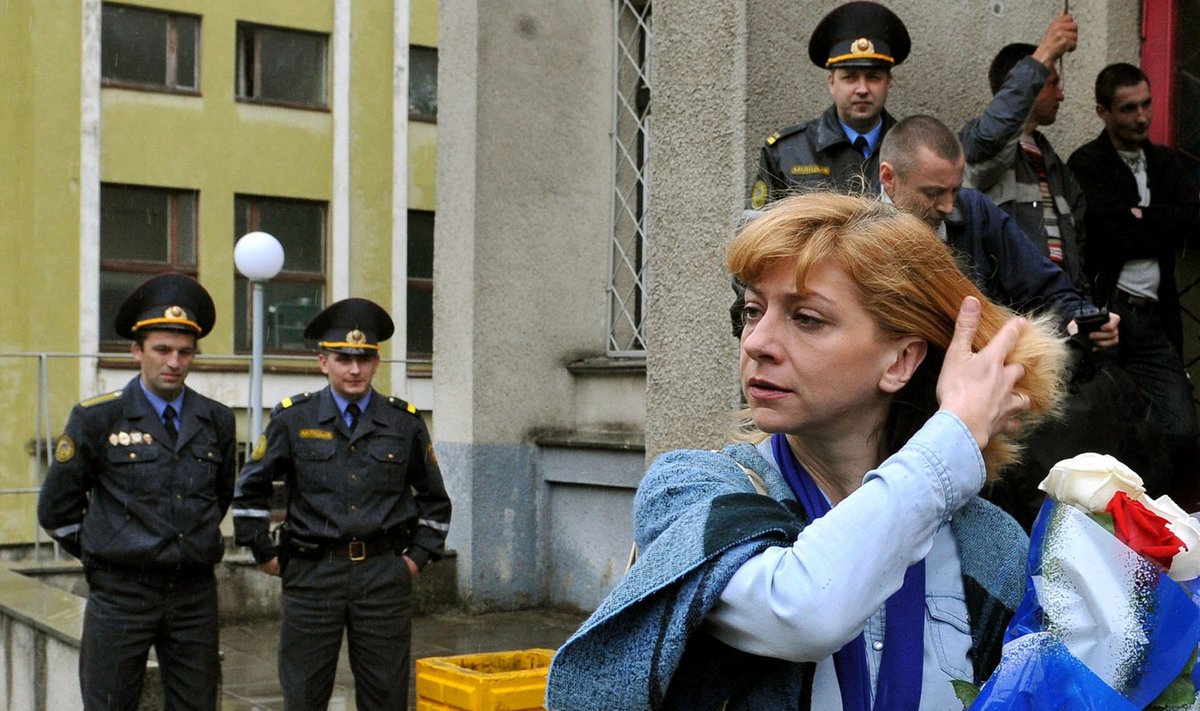 Baltarusijos žurnalistė Irina Chalip