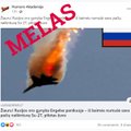 Praneša apie Rusijos numuštą savo pačių naikintuvą naudodami seną nuotrauką: ji nėra susijusi su karu Ukrainoje