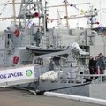Ukrainos karinis laivynas pristatė du JAV padovanotus patrulinius laivus