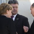Ukrainos paliaubos: V. Putinas sulaukė skambučio