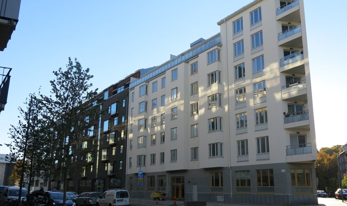 Naujų namų kvartalas Stokholme