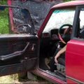 Apšaudytame automobilyje Luhanske - dviejų civilių kūnai