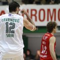 K.Lavrinovičiaus naudingas žaidimas padėjo „Montepaschi“ klubui iškovoti įtikinamą pergalę