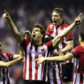 Bilbao „Athletic“ klubas po dramatiškos kovos iškovojo tašką