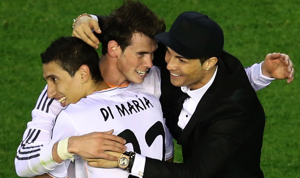 Angelis Di Maria, Garethas Bale'as ir Cristiano Ronaldo