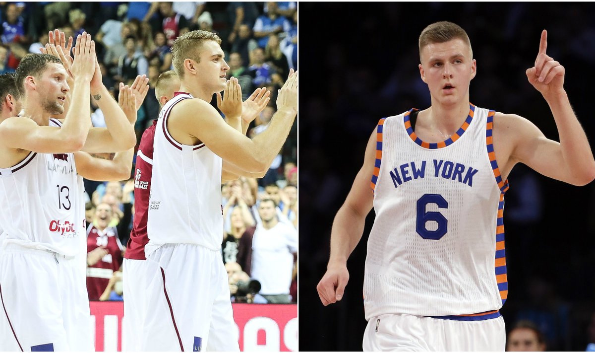 Kristapas Porzingis kaip reikiant sustiprintų Latvijos rinktinę