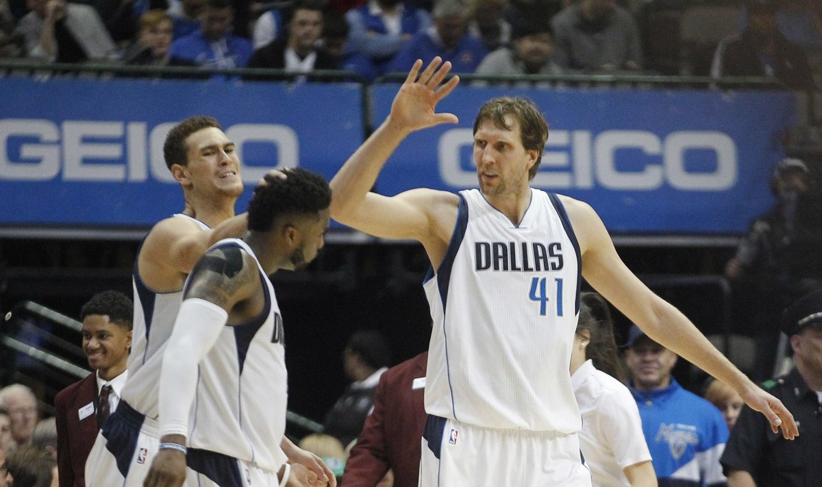 NBA, Dalaso Mavericks ekipa ir Dirkas Nowitzki