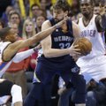 NBA: be R.Gay likę „Grizzlies“ sutriuškinti Oklahomoje