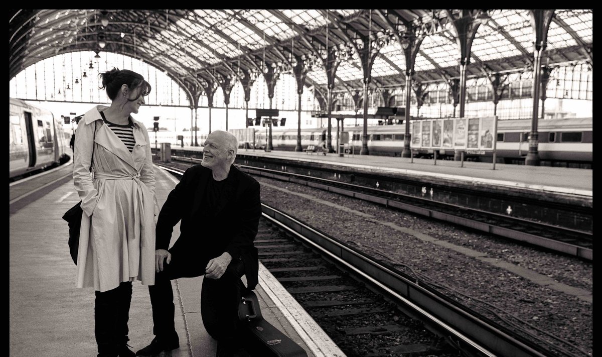 David Gilmour ir Polly Samson /Foto: Kevin Westenberg