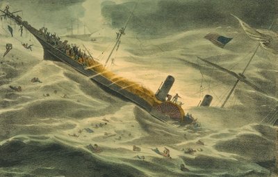 Aukso karštinės laikų džinsai rasti auksą gabenusio laivo nuolaužose. „Holabird Americana“/California gold marketing group/ J. Childs/National Maritime Museum nuotr.