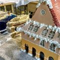 Įspūdinga: Klaipėdoje sukurtas Kalėdų miestelis iš 100 kg tešlos
