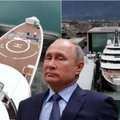 Putinui priskiriama 640 mln. eurų vertės superjachta: joje – baseinai, SPA ir net auksiniai tualetinio popieriaus laikikliai