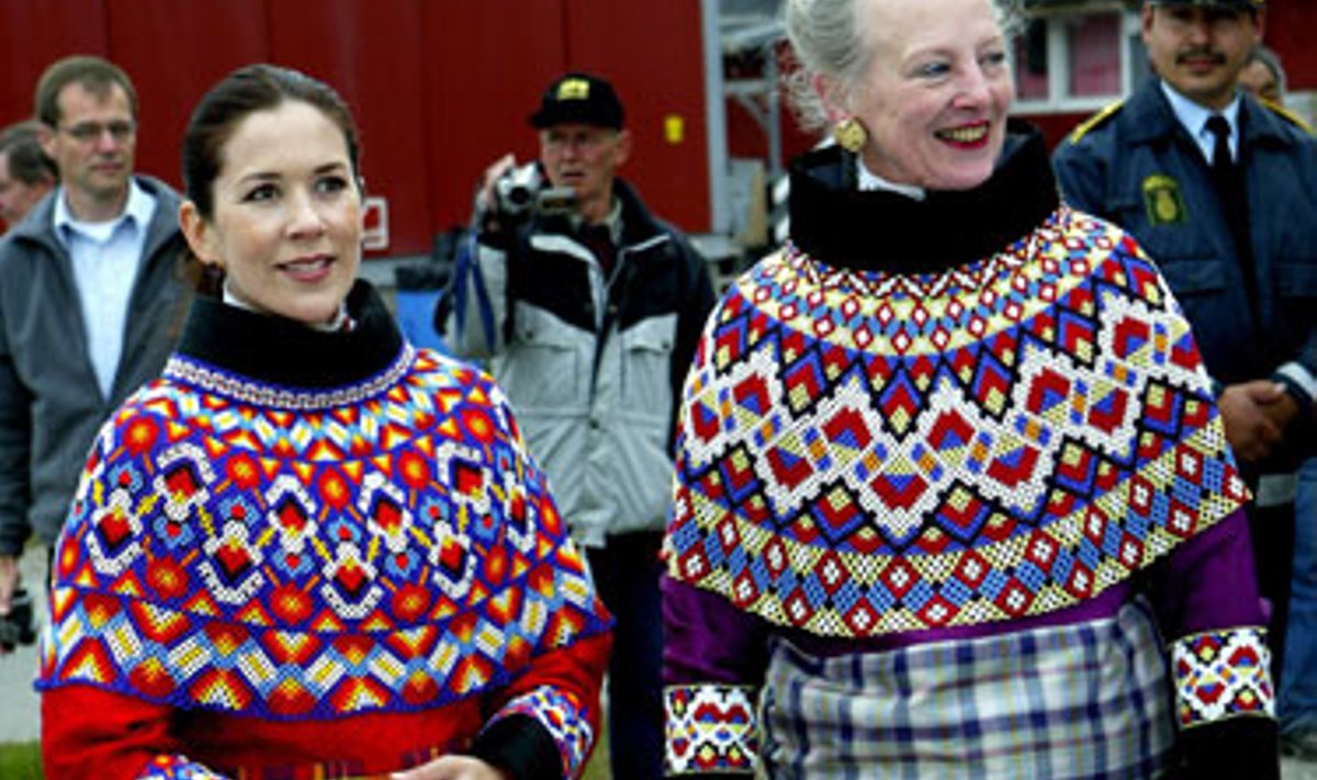 Danijos Karalienė Margrethe ir Karūnuotoji Princesė Mary vizito Grenlandijoje metu