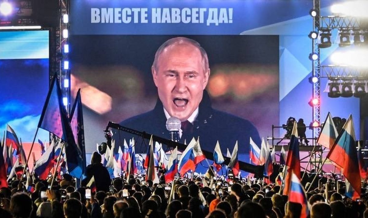 V. Putino režimo renginys Maskvoje