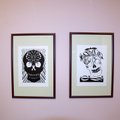 Rusniškės meniniuose karpiniuose vaizduojamos kaukolės įbaugino ne vieną