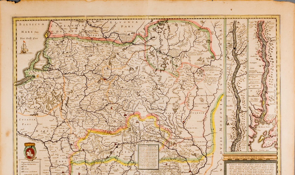 Pergalės kartografinėse lenktynėse su Lenkija įrodymas: tokio tikslaus žemėlapio kaimynams teko laukti iki 1772 metų.