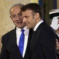 Macronas ir Netanyahu aptarė Irano branduolinę programą ir karą Ukrainoje