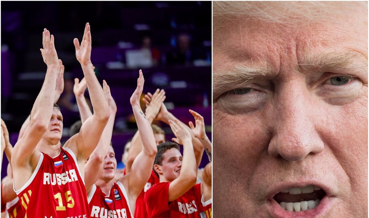 Rusijos krepšinio rinktinė, Donaldas Trumpas (Rusijos krepšinio rinktinė, Donaldas Trumpas)