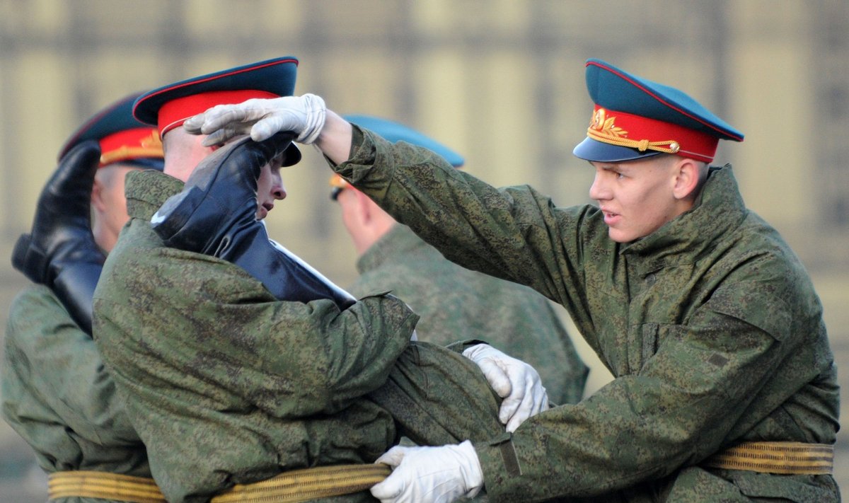 Rusijos kariuomenė rengiasi Pergalės dienos minėjimui