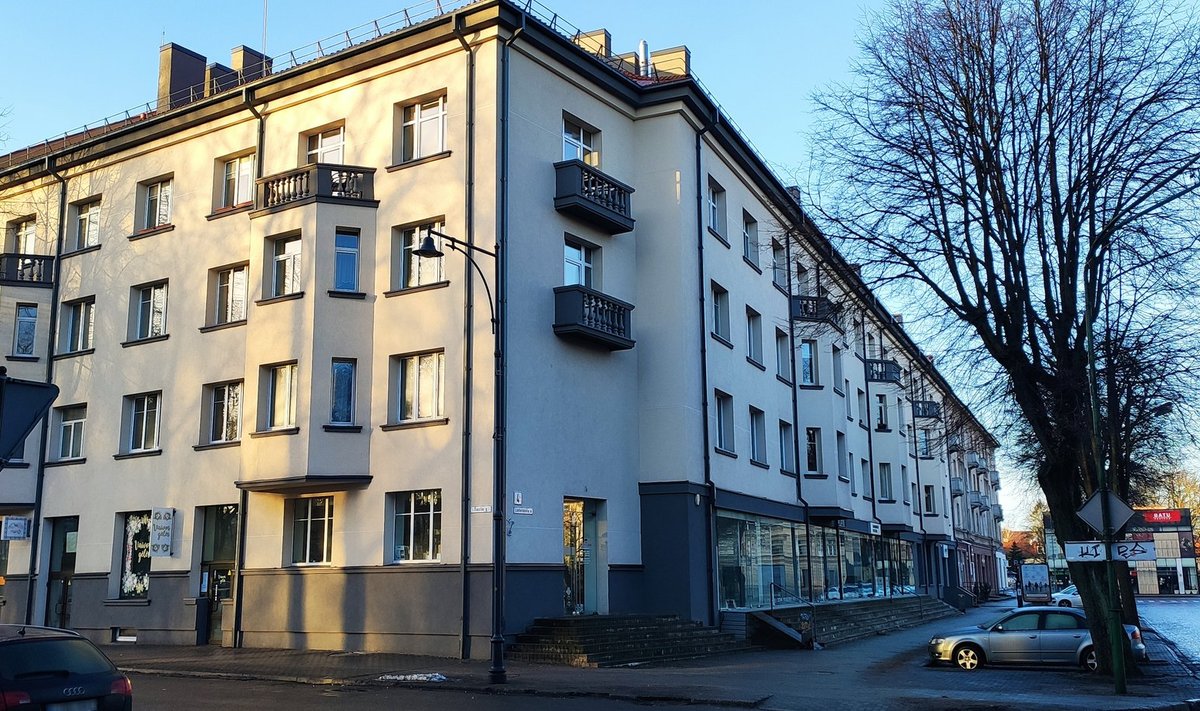 Renovuotas daugiabutis Klaipėdoje, Lietuvininkų g. 4