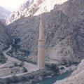 Po žemės drebėjimų senovinis Afganistano minaretas gali sugriūti