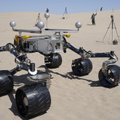 NASA robotas „Curiosity“ tirs pirmąją Marso uolieną