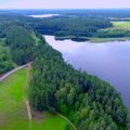 Ypatinga Lietuvos vieta iš paukščio skrydžio: niekur kitur tokių vaizdų nepamatysite