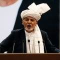 Afganistano prezidentas Ghani pripažino Talibano pergalę, kovotojams užėmus Kabulą