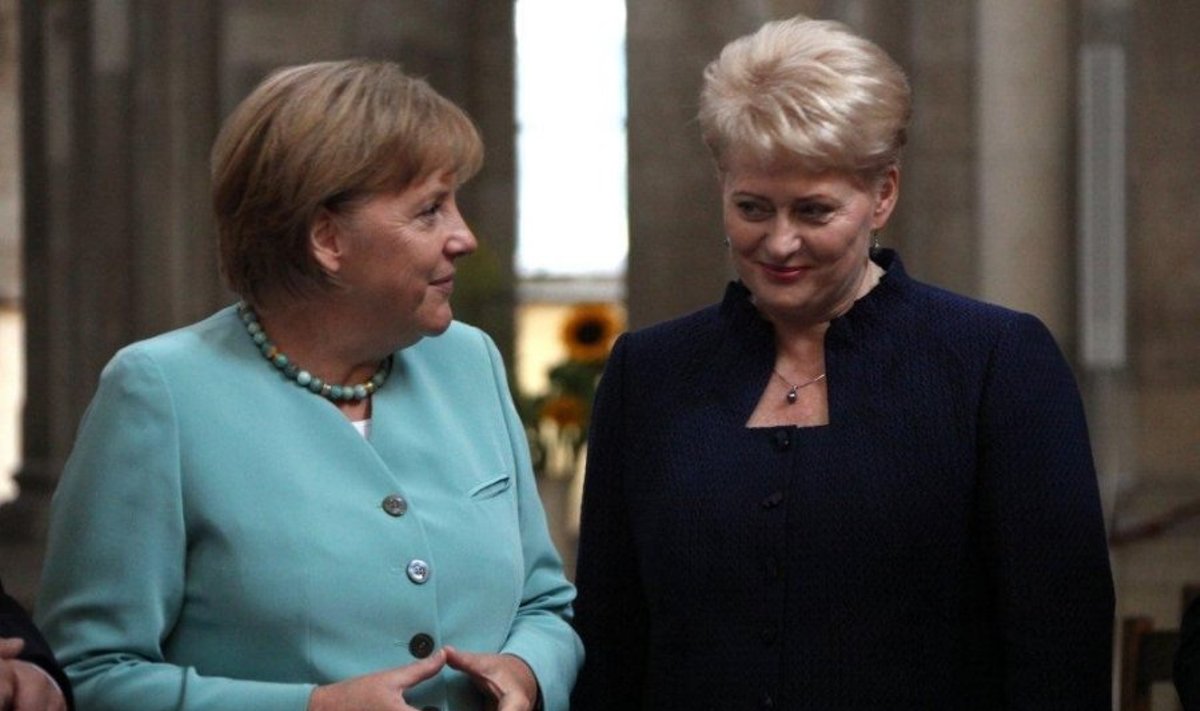 Angela Merkel, Dalia Grybauskaitė