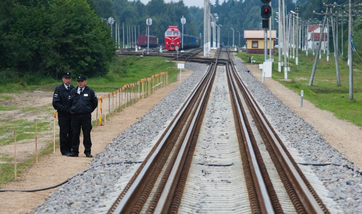 Geležinkelio bėgiai (“Rail Baltica” projekto direkcijos nuotr.)