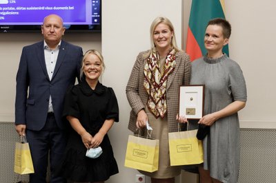 Pirmuosiuose „Lietuvos pokyčio“ apdovanojimuose „Metų įmone“ paskelbta „Rimi Lietuva“ 