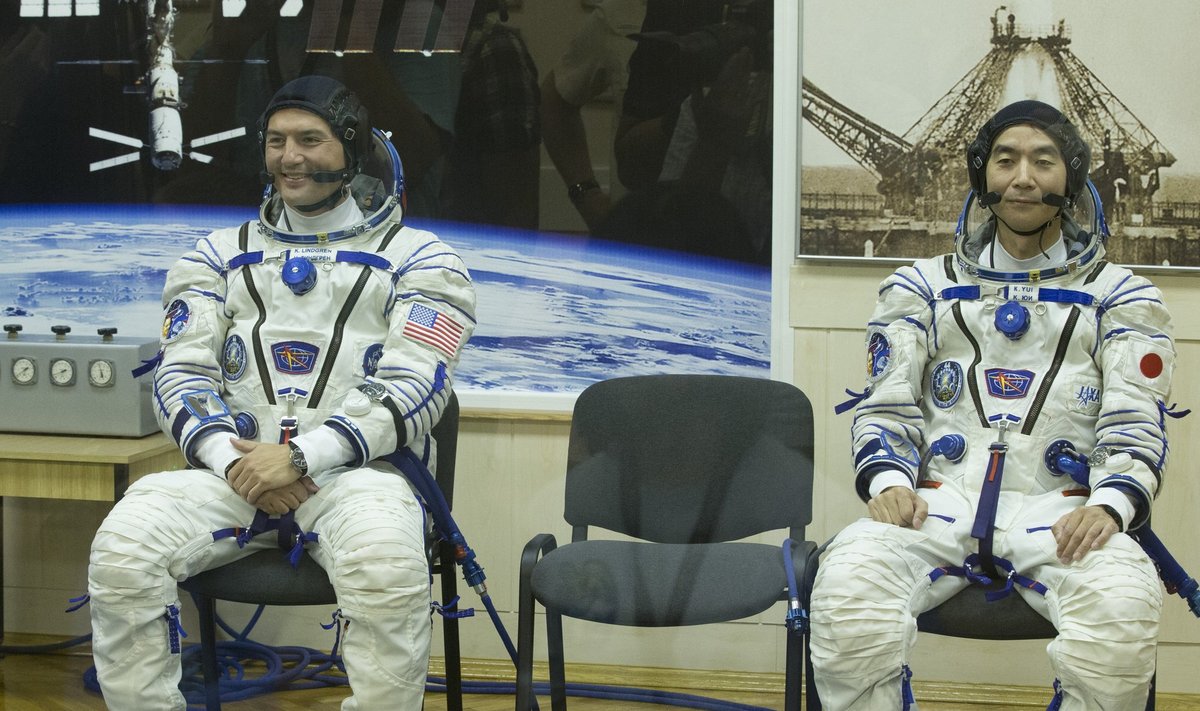 Astronautai Kjellas Lindgrenas, Kimiya Yui
