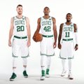 Miegančio milžino prabudimas: sugrįžtančių lyderių sulaukę „Celtics“ – ir vėl NBA favoritai