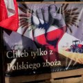 Lenkijos ir Ukrainos sienos blokada stiprėja