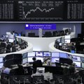 Europos akcijų biržos prekybos sesiją užbaigė smukimu