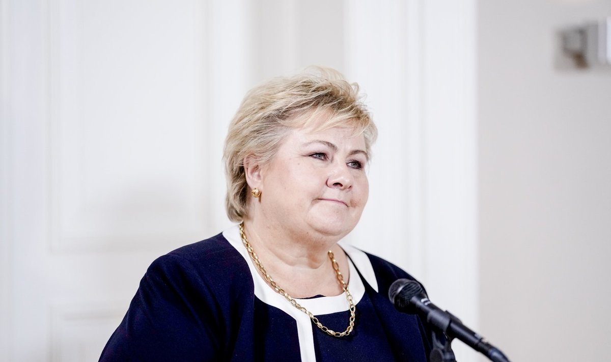 Norvegijos ministrė pirmininkė Erna Solberg