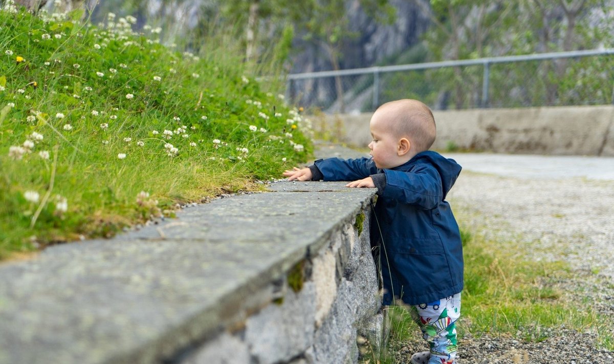 Vaikai Norvegijoje