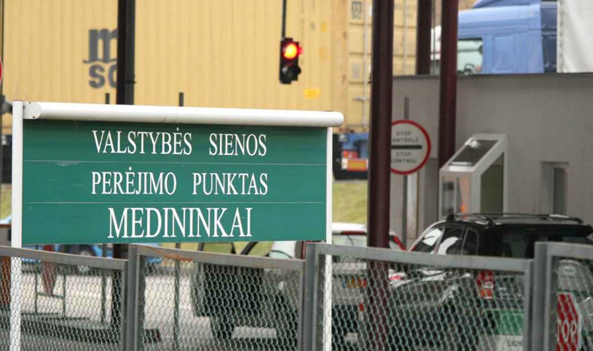 The Medininkai checkpoint