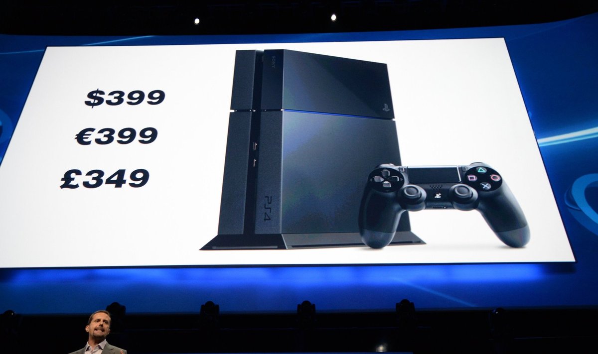 "PlayStation 4" pristatymas