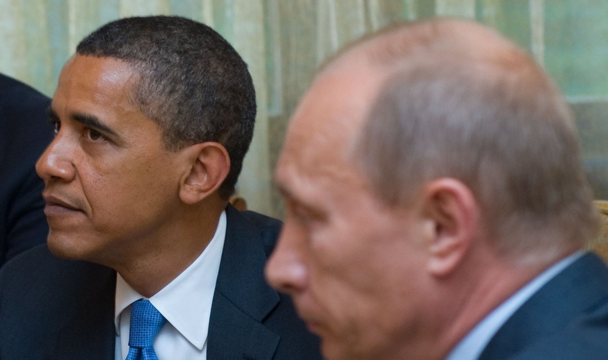 B. Obamos ir V. Putino susitikimas
