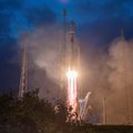 Rusų raketa „Sojuz“ į kosmosą paleido 36 britų telekomunikacijų palydovus